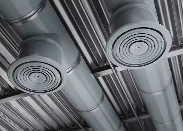 the hidden threats of damaged & poorly installed ducts, 3d rendering ventilation system
