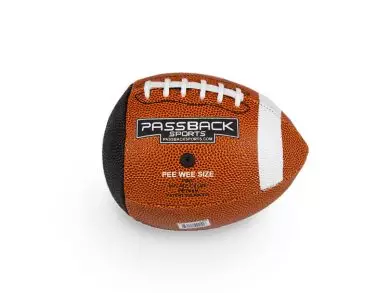 Peewee Composite Passback Training Football (Ages 4-8)