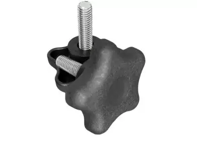 All Ball Proยฎ – Set of Four 3/8″-16 Star Knobs