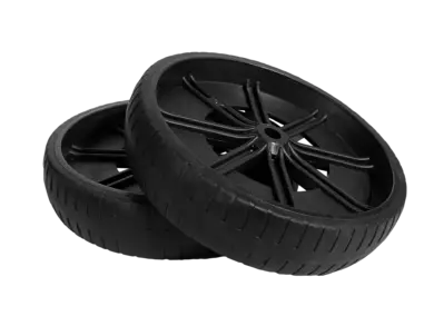 All Ball Proยฎ – Santoprene Wheels (Set of 4 Wheels and Bolts)