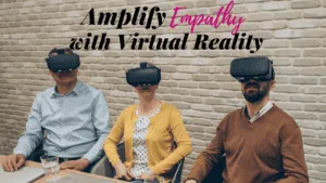 Amplify Empathy with VR Virtual Reality Vivian Acquah Inclusion Diversity High Performance - Amplify DEI Amplify Empathie met VR - BNR Radio Rens de Jong Vivian Acquah Anita Abaisa dr Marcia Goddard