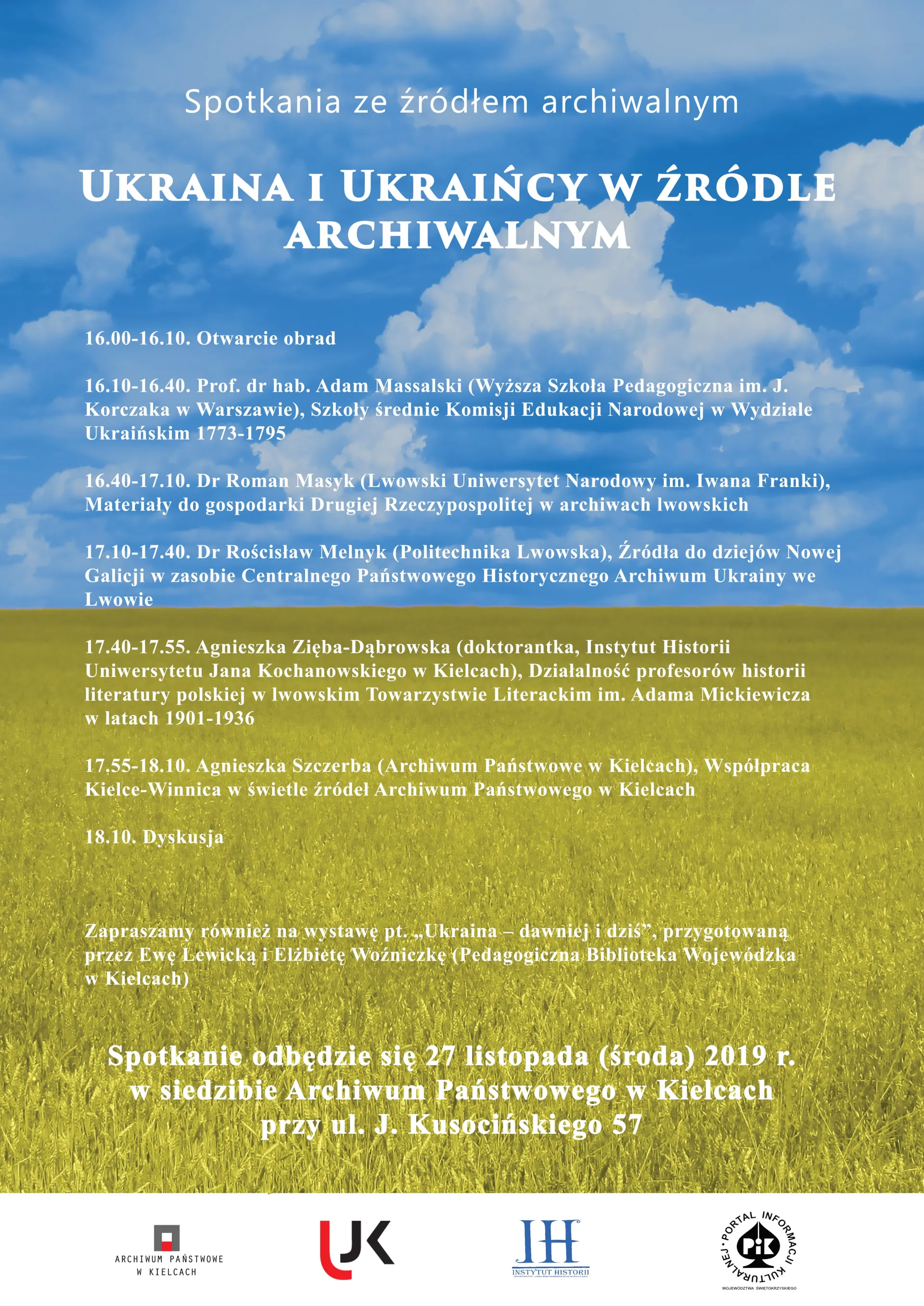 Plakat promocyjny wydarzenia