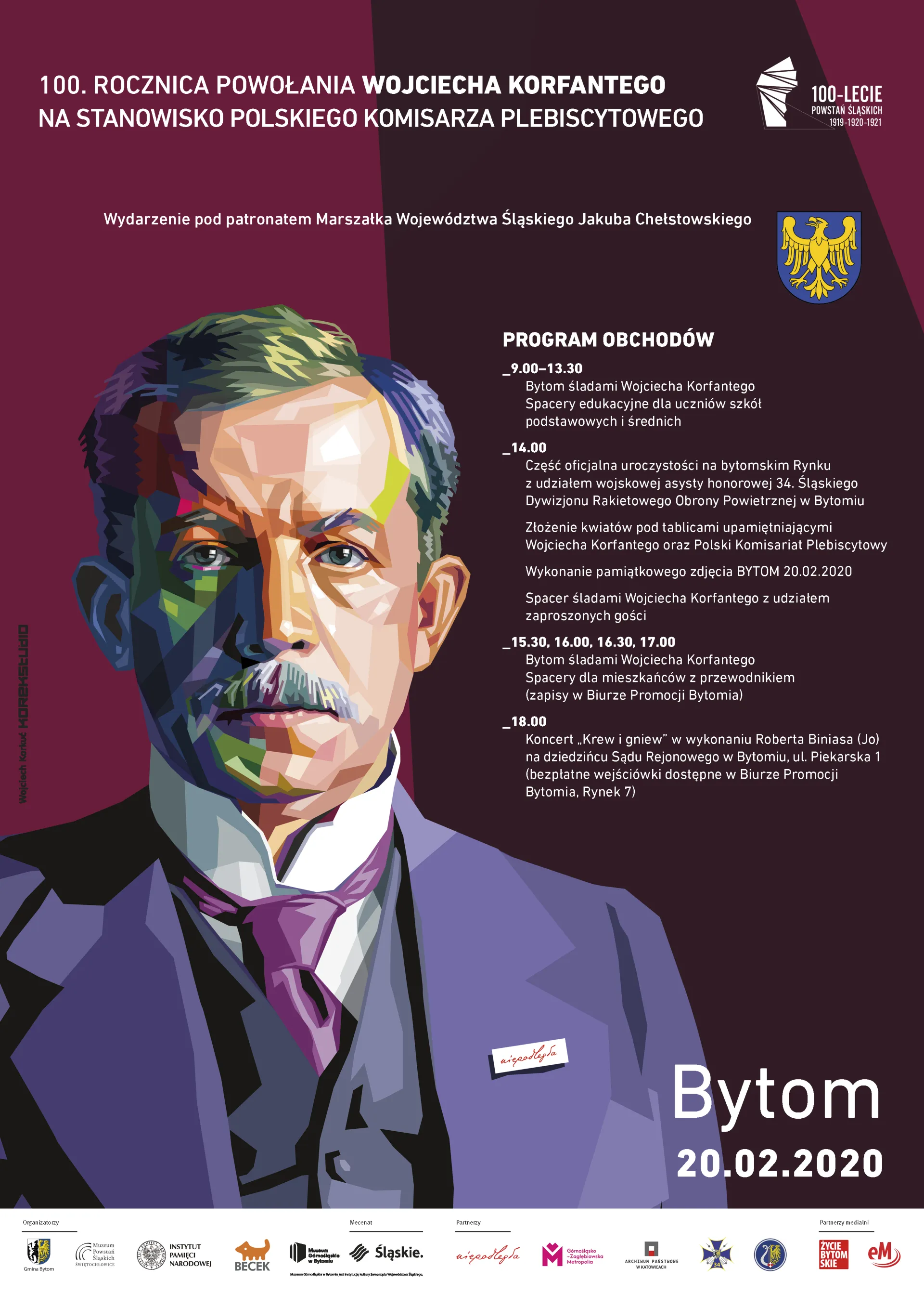 Plakat promujący obchody