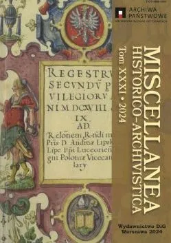 Miscellanea Historico-Archivistica