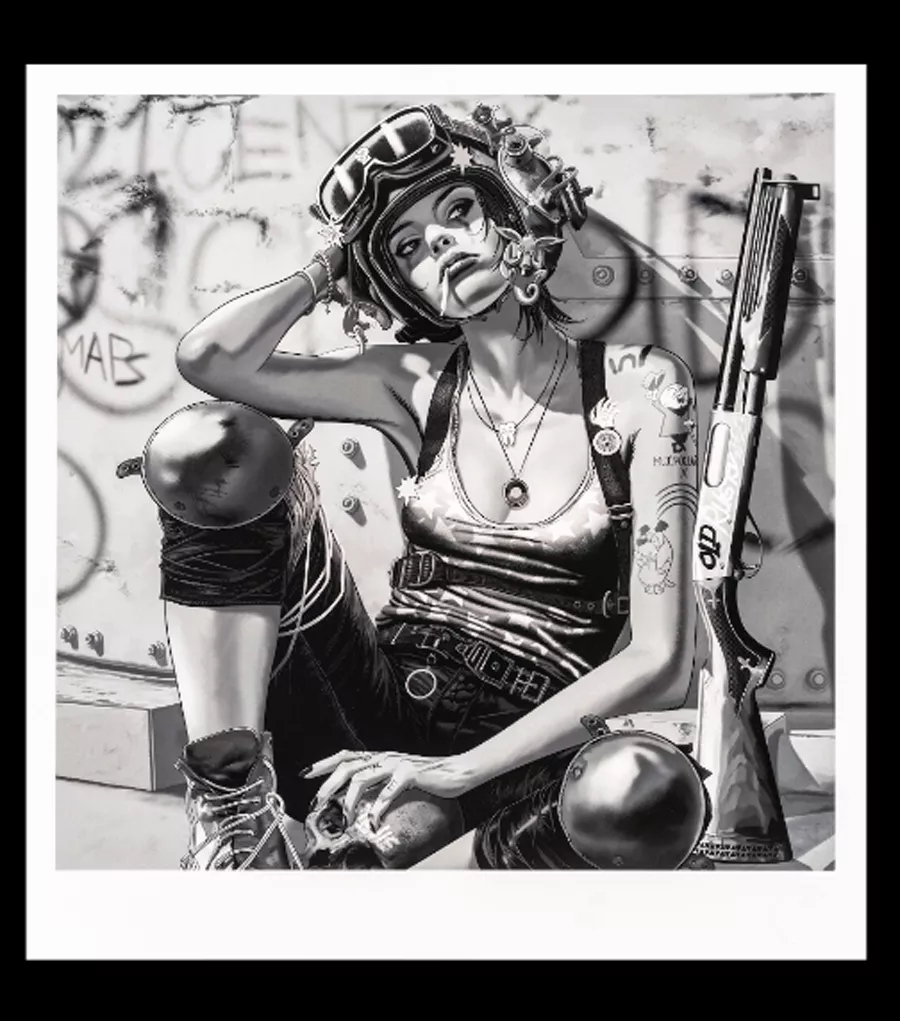 Jamie Hewlett Releases Open Edition Print of Tank Girl for the