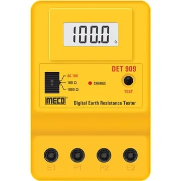 MECO DET 909 Digital Earth Resistance Tester