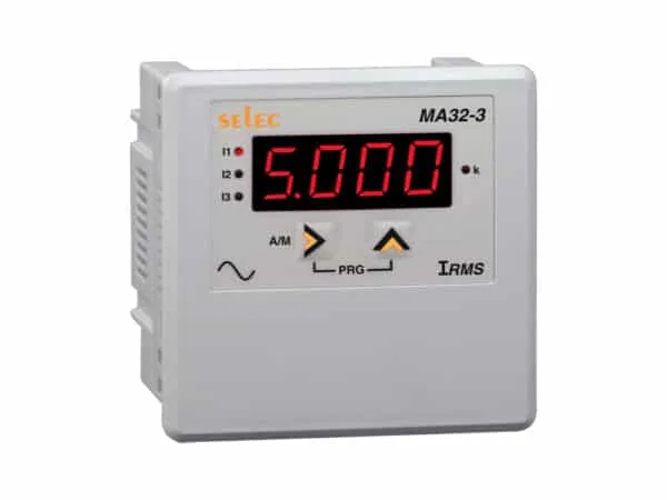 SELEC MA32-1-G-40/300V-CE Digital LED Ammeter