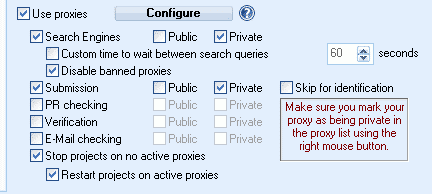 10 Things your mom never told you about GSA Search Engine Ranker 6 GSA Search Engine Ranker Proxy Settings