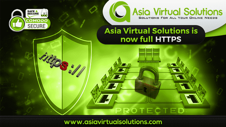 Ang Website ng Asia Virtual Solutions ay Ganap na HTTPS:// 2 na Ngayon Ang Asya Virtual Solutions ay gumagamit ng HTTPS