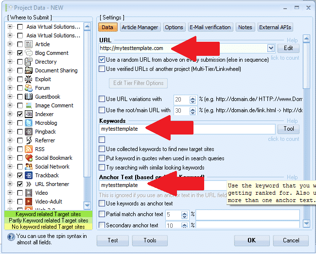 引擎排名器项目模板 - 示例 1 引擎排名器项目模板 - 示例 1