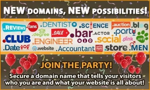 Что делать, если необходимый вам домен .COM уже занят? 4 Новые домены