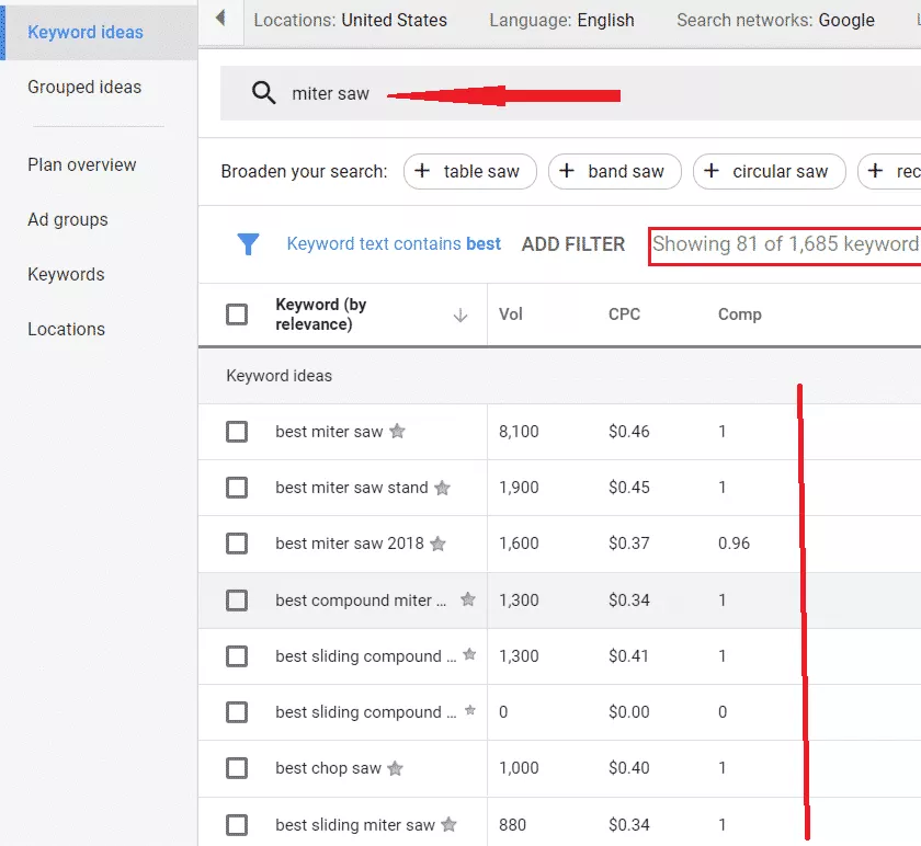 Learn How to do Keyword Research The Right Way 5 keyword planner