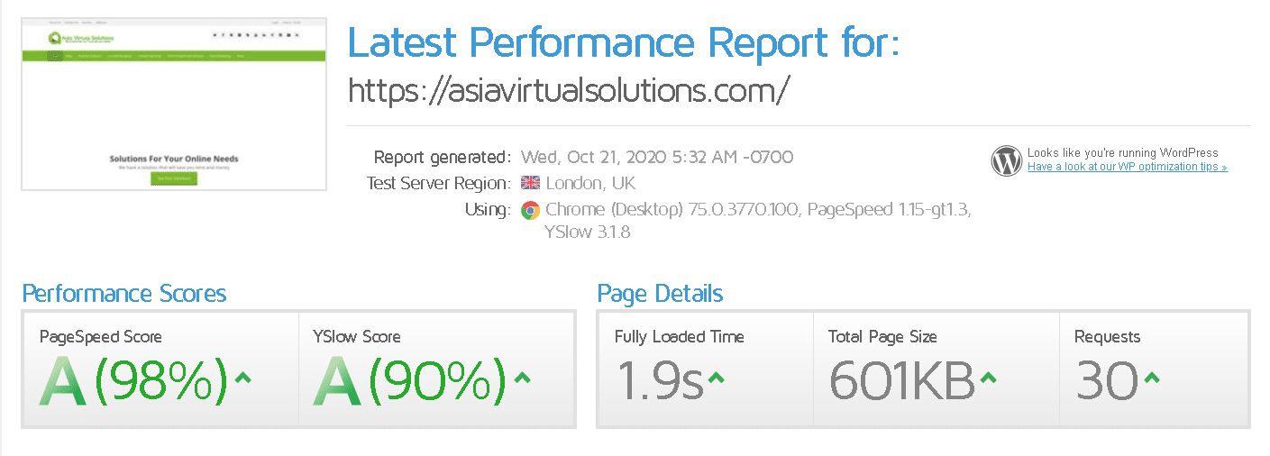 แนวทางปฏิบัติทางเทคนิค SEO ที่ดีที่สุดสำหรับการเพิ่มอันดับที่สูงขึ้น 5 การทดสอบความเร็วหน้าเว็บ