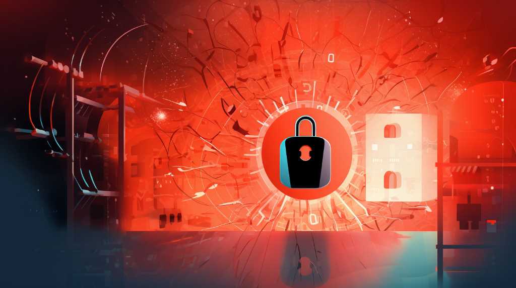 วิธีปกป้องเว็บไซต์ของคุณจากการถูกดึงข้อมูลโดยเครื่องมือ AI 8 ภาพประกอบของกุญแจล็อกในพื้นหลังสีแดง ซึ่งเป็นสัญลักษณ์ของการปกป้องเว็บไซต์ที่ถูกขูดข้อมูล.