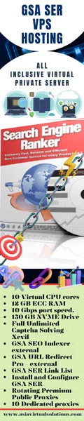 GSA Search Engine Ranker VPS (120X600) - 2 43 Discover the ultimate GSA SER VPS package with 10 virtual CPU cores, 12 GB ECC RAM, and 10 Gbps port speed. Experience instant setup for seamless performance. Don’t miss out—Click Here!.