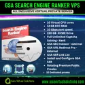 GSA Search Engine Ranker VPS (125x125)- 5 9 Unlock the potential of our GSA SER VPS, featuring 10 virtual CPU cores, 12 GB ECC RAM, and a lightning-fast 150 GB NVMe drive. This robust VPS package is equipped with essential SEO tools and software to boost your search engine ranking efforts effortlessly.