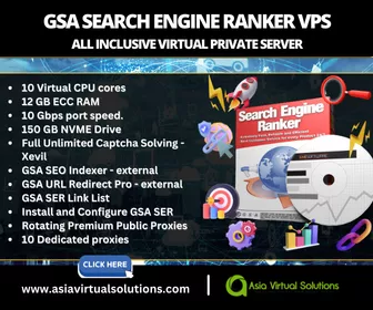 GSA Search Engine Ranker VPS (336 x 280) - 2 33 Our GSA Search Engine Ranker VPS is the ultimate solution for all your SEO keyword needs. With our all-inclusive virtual private server, you'll have access to top-notch tools and