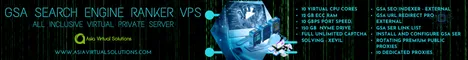 VPS-сервер для ранжирования поисковых систем GSA (468 x 60) - 2 35 Баннер для VPS-сервера GSA Search Engine Ranker от Asia Virtual Solutions, демонстрирующий образ виртуального сервера с такими функциями, как прокси, сканирование обратных ссылок и SEO-индексатор.