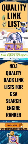QUALITY LINK LIST (120x600) - 2 21 Quality link list for GSA Ranker.