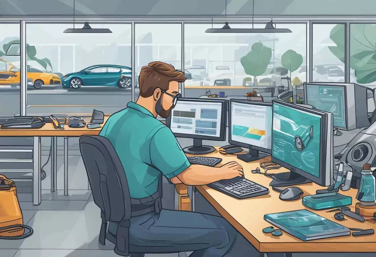 Auto glass marketing digital strategy and SEO.