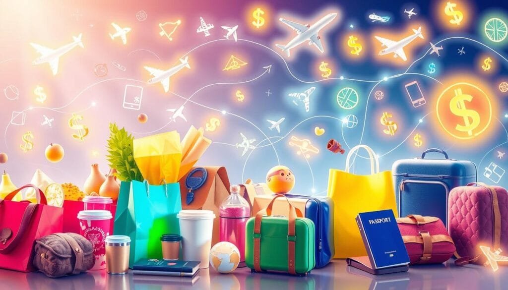 Earning travel points through daily spending Earning travel points through daily spending