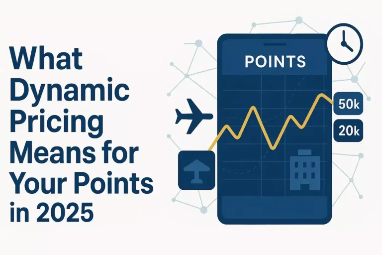 What Dynamic Pricing Means for Your Points in 2025 What Dynamic Pricing Means for Your Points in 2025
