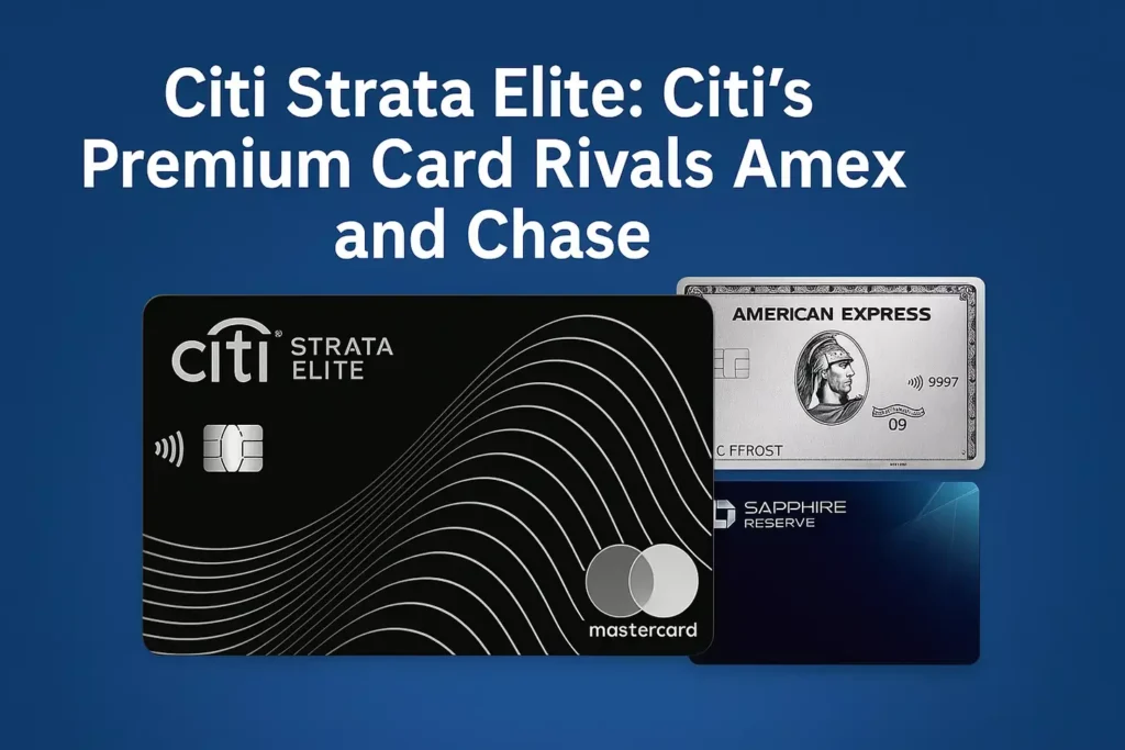 Citi Strata Elite: Citi's Premium Card Rivals Amex and Chase Citi Strata Elite: Citi's Premium Card Rivals Amex and Chase