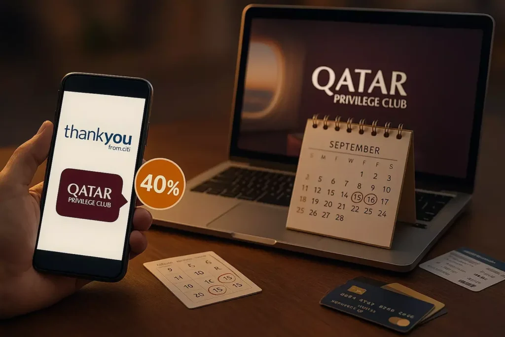 Breaking: Up to 40% Bonus Avios on Citi Transfers to Qatar Privilege Club Breaking: Up to 40% Bonus Avios on Citi Transfers to Qatar Privilege Club