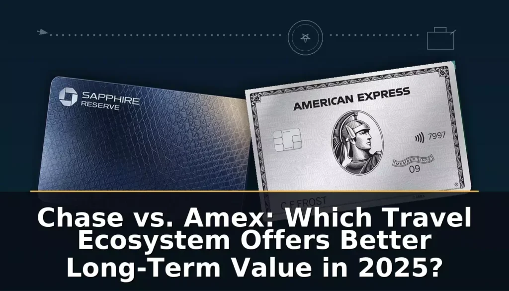 Chase vs. Amex: Which Travel Ecosystem Offers Better Long-Term Value in 2025? Chase vs. Amex: Which Travel Ecosystem Offers Better Long-Term Value in 2025?