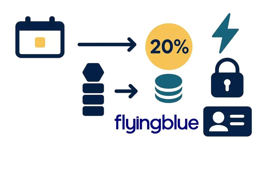 Key details of the 20% Chase Ultimate Rewards → Flying Blue transfer bonus Key details of the 20% Chase Ultimate Rewards → Flying Blue transfer bonus