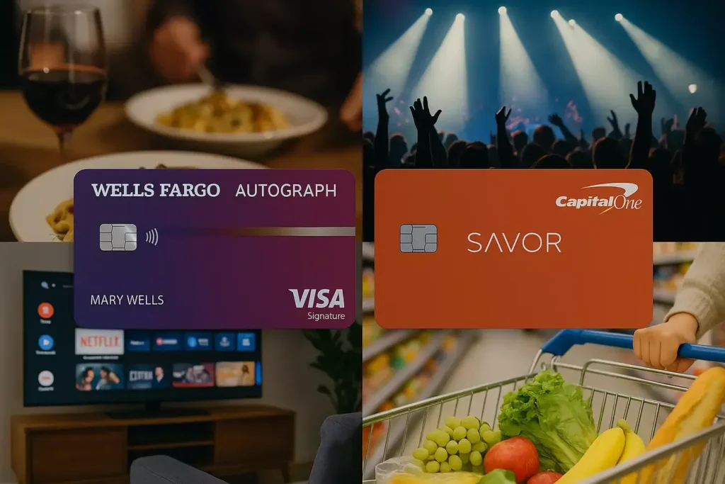 Dining and entertainment: how each card rewards your nights out and streaming Dining and entertainment: how each card rewards your nights out and streaming