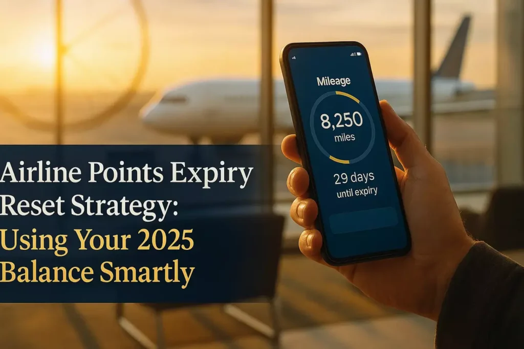 Airline Points Expiry Reset Strategy: Using Your 2025 Balance Smartly Airline Points Expiry Reset Strategy: Using Your 2025 Balance Smartly