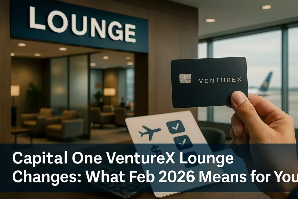 Capital One VentureX Lounge Changes: What Feb 2026 Means for You Capital One VentureX Lounge Changes: What Feb 2026 Means for You