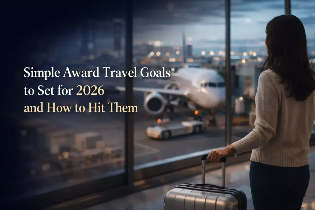 Simple Award Travel Goals to Set for 2026 and How to Hit Them Simple Award Travel Goals to Set for 2026 and How to Hit Them