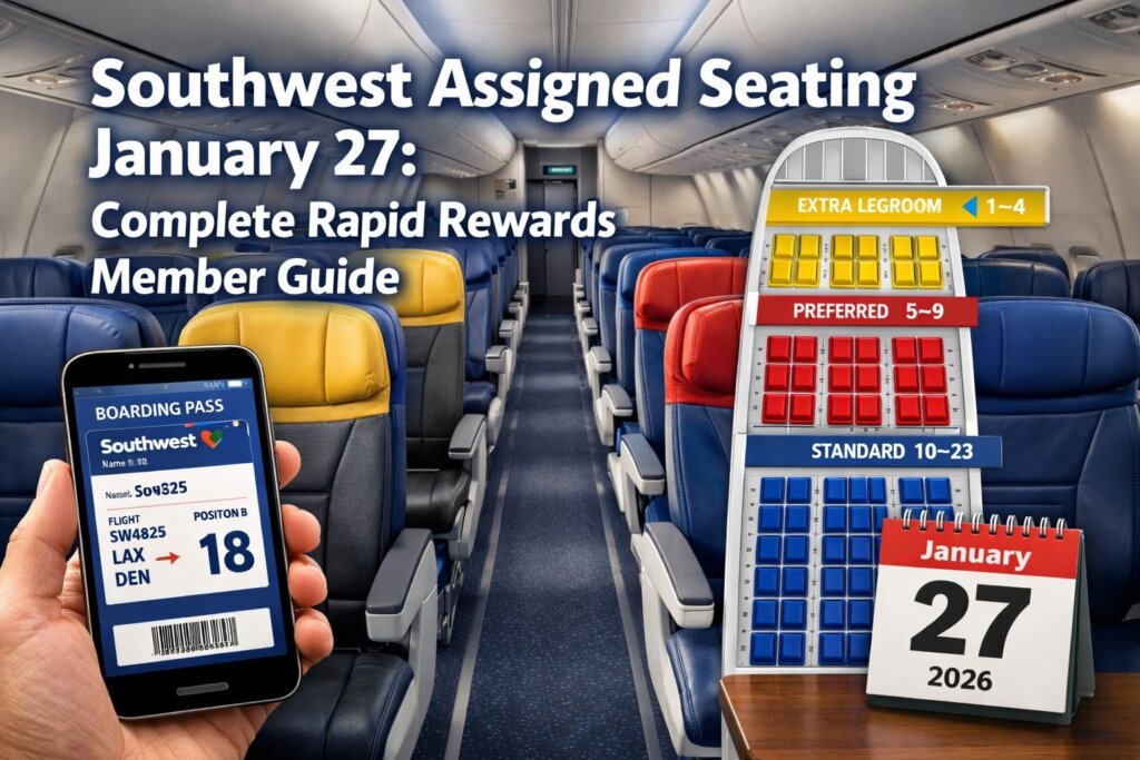 Southwest Assigned Seating January 27: Complete Rapid Rewards Member Guide Southwest Assigned Seating January 27: Complete Rapid Rewards Member Guide