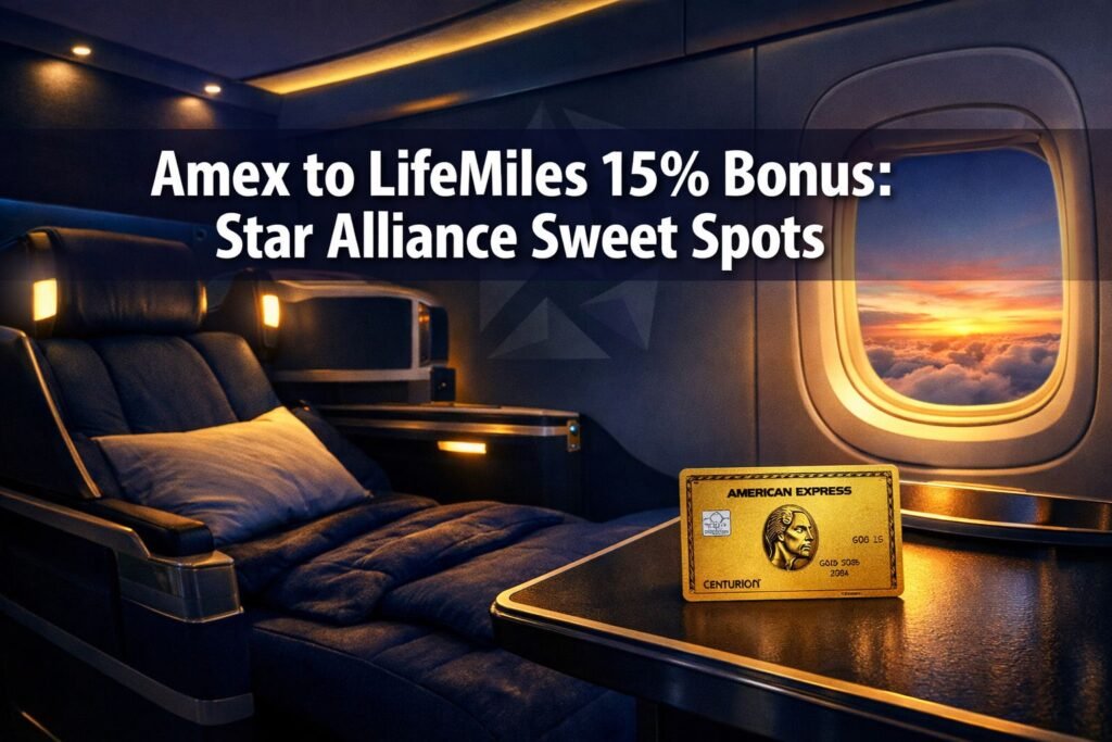 Amex to Avianca LifeMiles 15% Transfer Bonus: Best Star Alliance Sweet Spots to Book Now Amex to Avianca LifeMiles 15% Transfer Bonus: Best Star Alliance Sweet Spots to Book Now