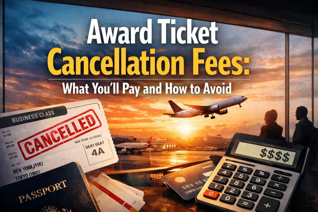 Award Ticket Cancellation Fees: What You’ll Pay and How to Avoid Award Ticket Cancellation Fees: What You’ll Pay and How to Avoid