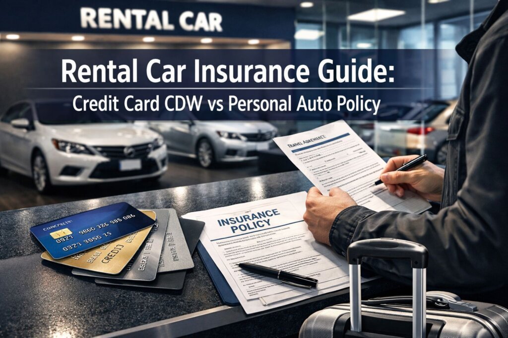 Rental Car Insurance Guide: Credit Card CDW vs Personal Auto Policy Rental Car Insurance Guide: Credit Card CDW vs Personal Auto Policy