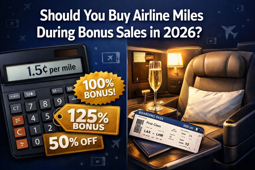 Should you buy airline miles during bonus sales in 2026? Should you buy airline miles during bonus sales in 2026?