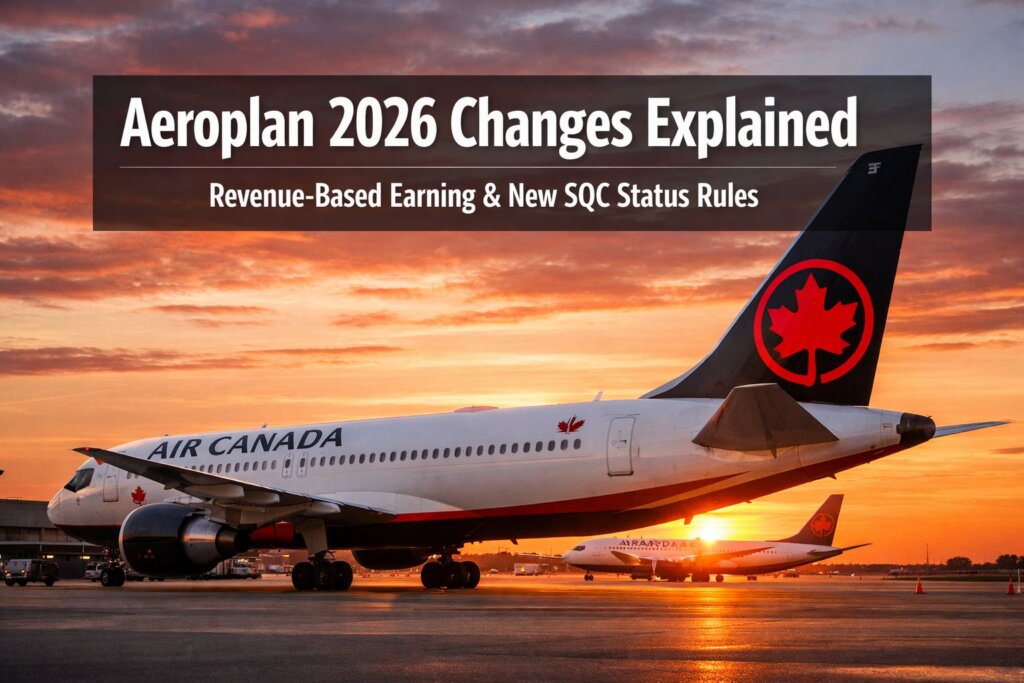 Aeroplan 2026 Changes Explained: Revenue-Based Earning & New SQC Status Rules