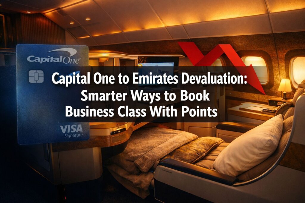 Capital One to Emirates Devaluation: Smarter Ways to Book Emirates Business Class With Points Capital One to Emirates Devaluation: Smarter Ways to Book Emirates Business Class With Points