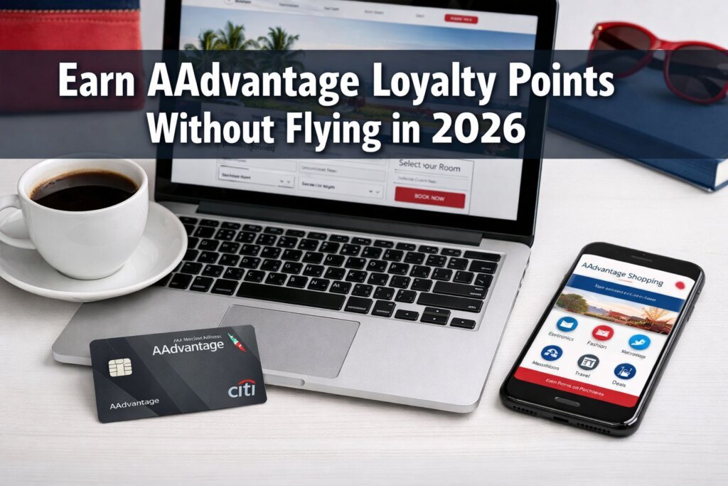 How to Earn AAdvantage Loyalty Points Without Flying in 2026 How to earn AAdvantage Loyalty Points without flying in 2026