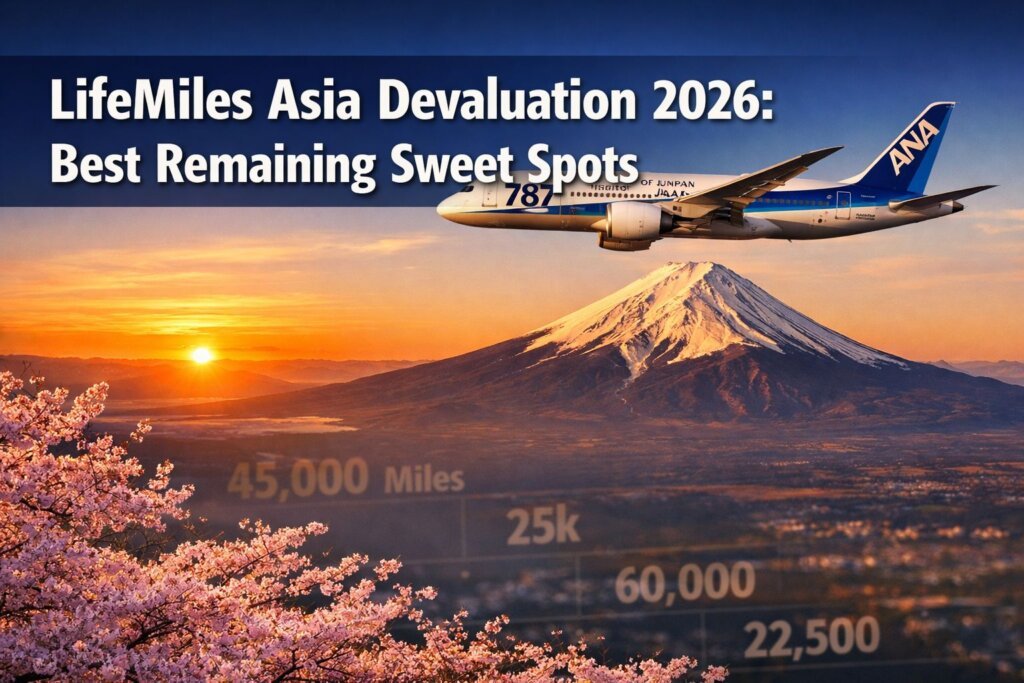 LifeMiles Asia Devaluation 2026: Best Remaining Sweet Spots and What to Book Now LifeMiles Asia Devaluation 2026: Best Remaining Sweet Spots and What to Book Now