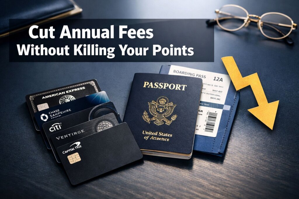 Travel credit card downgrade strategies: cut annual fees without killing your points Travel credit card downgrade strategies: cut annual fees without killing your points