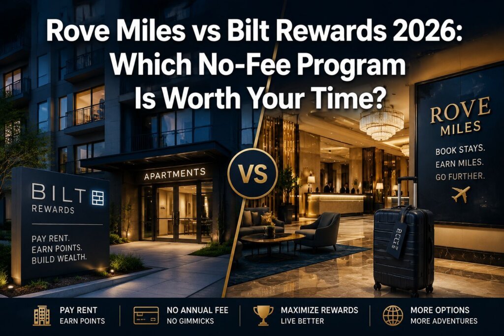 Rove Miles vs Bilt Rewards 2026: Which No-Fee Program Is Worth Your Time? Rove Miles vs Bilt Rewards 2026: Which No-Fee Program Is Worth Your Time?