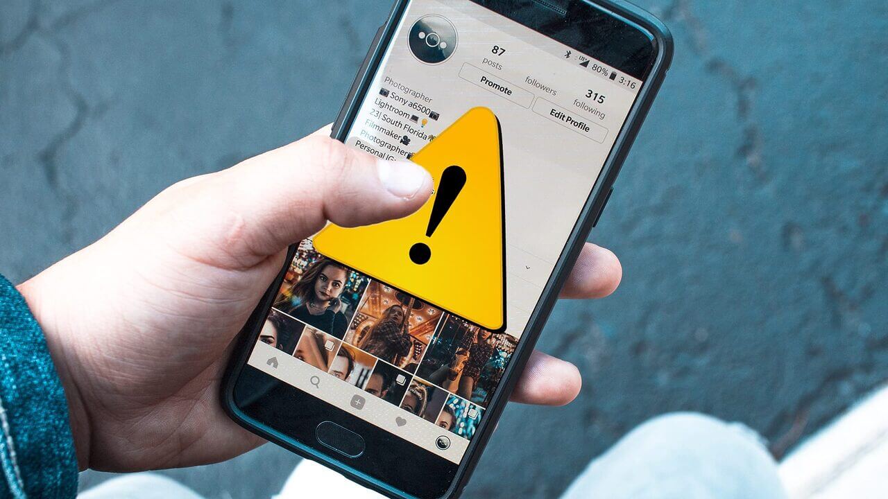 Instagram Benachrichtigung bei Screenshot