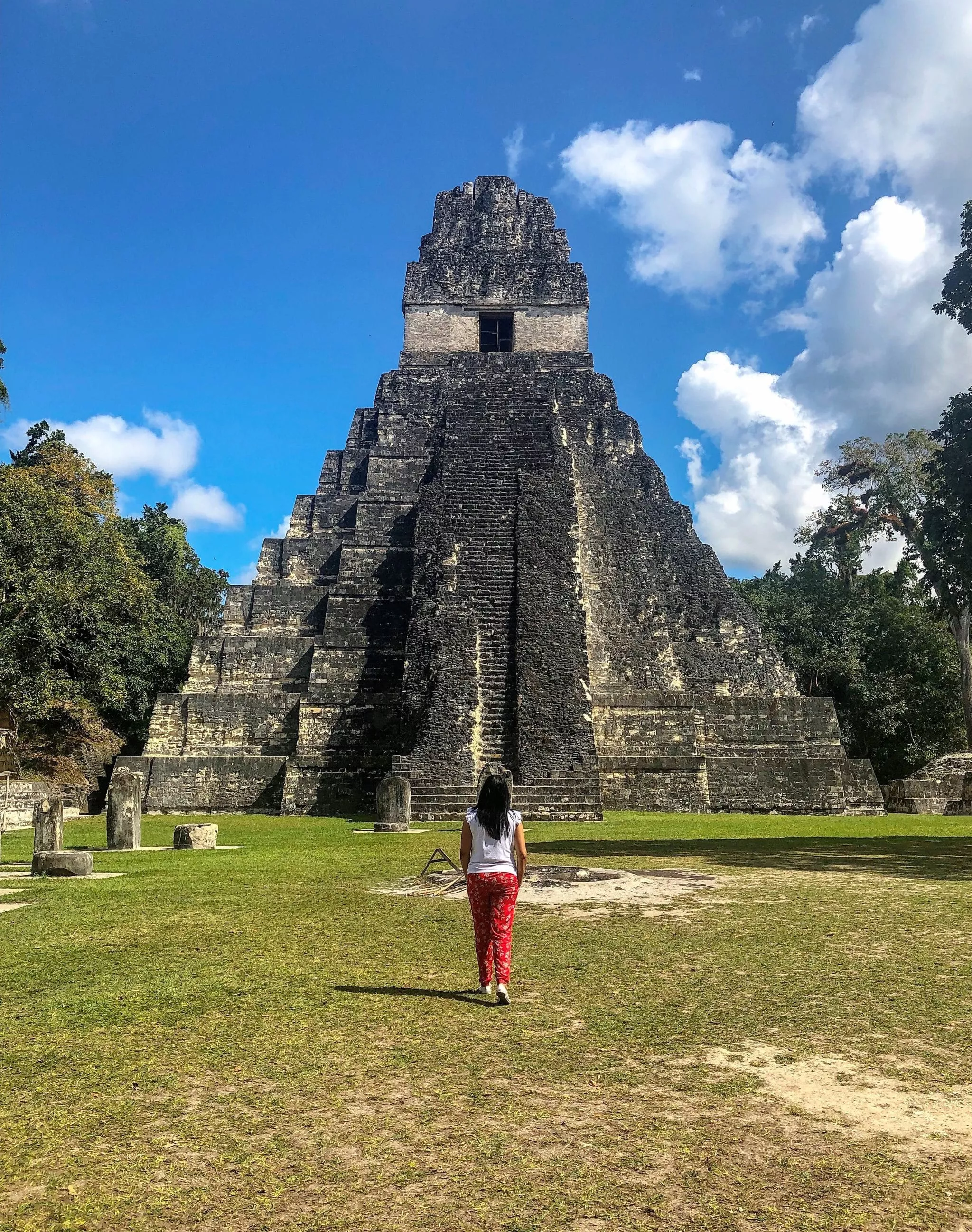 THE ANCIENT MAYAN CITY OF TIKAL, GUATEMALA