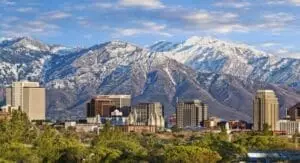 Murray, Utah 2 The skyline of Salt Lake City, Utah.