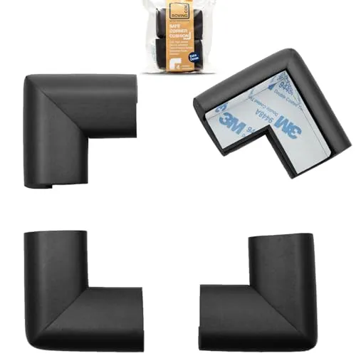 Roving Cove HeftyFit Corner Protector for Baby Black