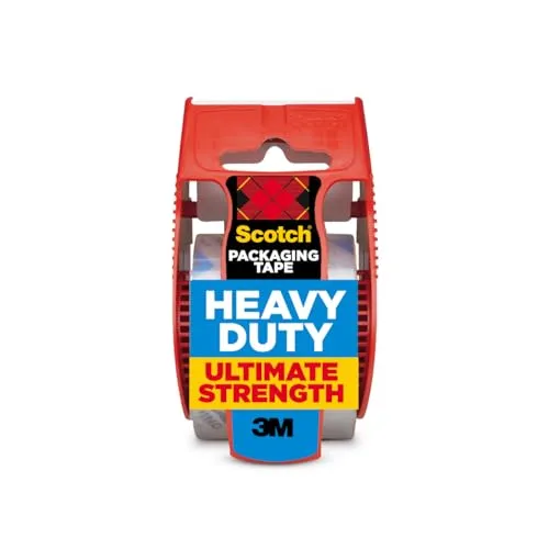 Scotch Heavy Duty Packing Tape with Dispenser
